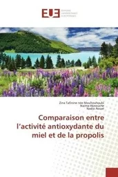 Comparaison entre l'activité antioxydante du miel et de la propolis