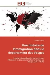 Une histoire de l'immigration dans le département des Vosges