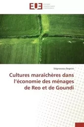 Cultures maraîchères dans l'économie des ménages de Reo et de Goundi