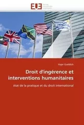 Droit d'ingérence et interventions humanitaires