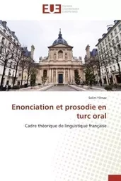 Enonciation et prosodie en turc oral