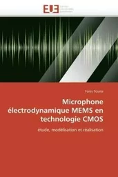 Microphone électrodynamique mems en technologie cmos