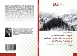 La culture du risque avalanche sur la commune de Peisey-Nancroix