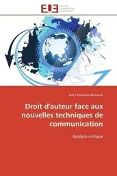 Droit d'auteur face aux nouvelles techniques de communication