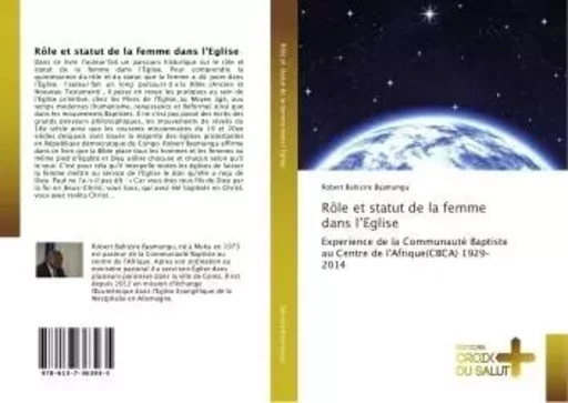 Rôle et statut de la femme dans l'Eglise - Robert Bahizire Byamungu - CROIX DU SALUT