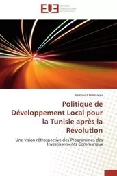 Politique de développement local pour la tunisie après la révolution