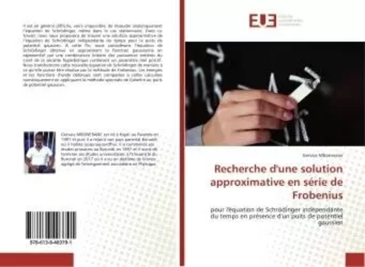 Recherche d'une solution approximative en série de Frobenius - Gervais Mbonerane - UNIV EUROPEENNE