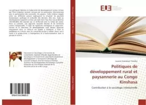 Politiques de developpement rural et paysannerie au Congo Kinshasa - Laurent Tshidika - UNIV EUROPEENNE