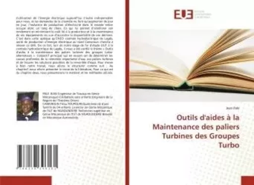 Outils d'aides A la Maintenance des paliers Turbines des Groupes Turbo - Jean Pale - UNIV EUROPEENNE