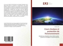 Cours Analyse et protection de l'environnement