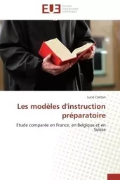 Les modèles d'instruction préparatoire