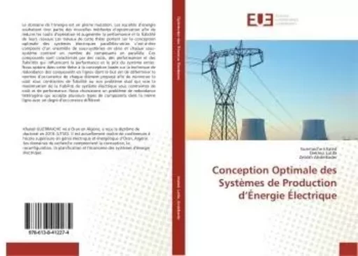 Conception Optimale des Systèmes de Production d'Énergie Électrique - Guerraiche khaled - UNIV EUROPEENNE