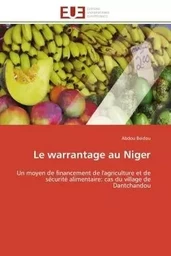 Le warrantage au Niger