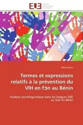 Termes et expressions relatifs á la prévention du VIH en f n au Bénin