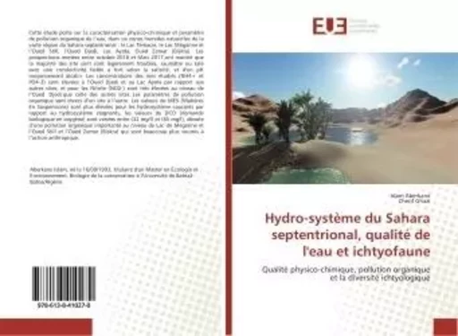 Hydro-système du Sahara septentrional, qualité de l'eau et ichtyofaune - Islam Aberkane - UNIV EUROPEENNE