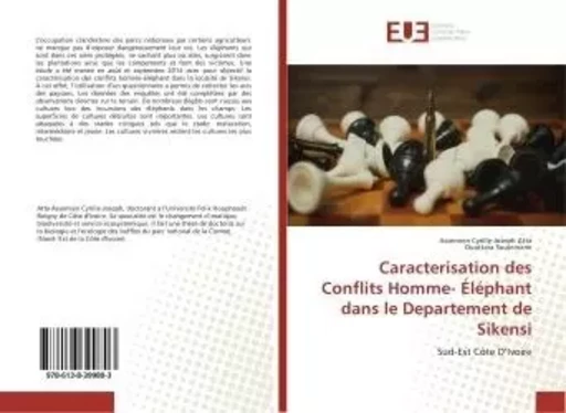 Caracterisation des Conflits Homme- Éléphant dans le Departement de Sikensi - Assemien Cyrille-Joseph Atta - UNIV EUROPEENNE