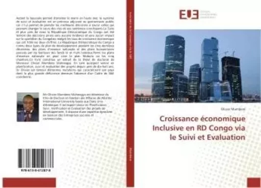 Croissance économique Inclusive en RD Congo via le Suivi et Evaluation - Olivier Mumbere - UNIV EUROPEENNE