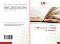 Pratique de la formation en entreprise