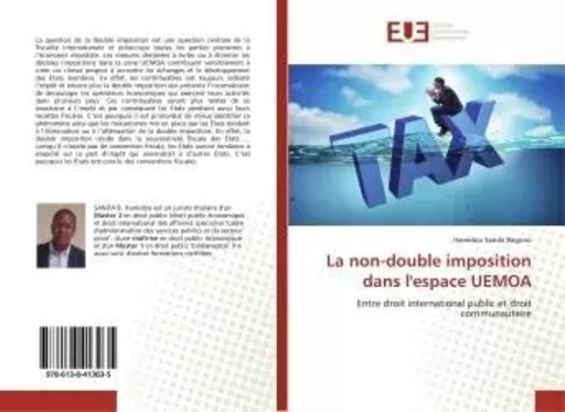 La non-double imposition dans l'espace UEMOA - Hamidou Sanda - UNIV EUROPEENNE