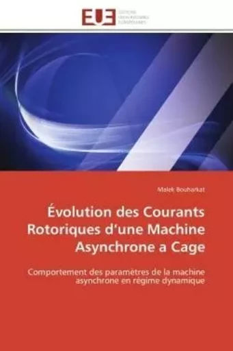 Évolution des Courants Rotoriques d'une Machine Asynchrone a Cage - Malek Bouharkat - UNIV EUROPEENNE