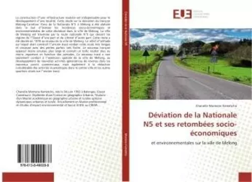 Déviation de la Nationale N5 et ses retombées socio-économiques - Chanelle Momene Kemetcho - UNIV EUROPEENNE