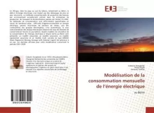 Modelisation de la consommation mensuelle de l'energie electrique - Celestin Dangbédji, - UNIV EUROPEENNE