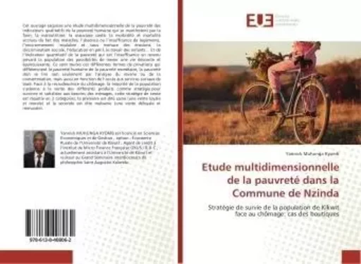 Etude multidimensionnelle de la pauvrete dans la Commune de Nzinda - Yannick Kyomb - UNIV EUROPEENNE