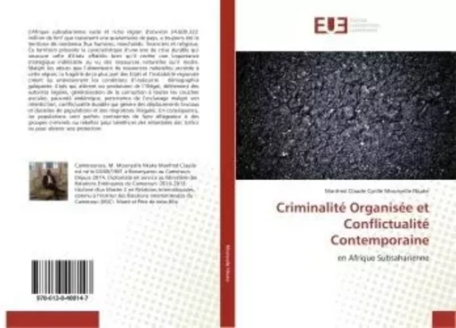 Criminalité Organisée et Conflictualité Contemporaine - Manfred Claude - UNIV EUROPEENNE