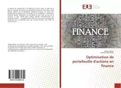 Optimisation de portefeuille d'actions en finance - Mbark Abkari - UNIV EUROPEENNE