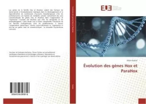 Évolution des gènes Hox et ParaHox - Silvan Oulion - UNIV EUROPEENNE