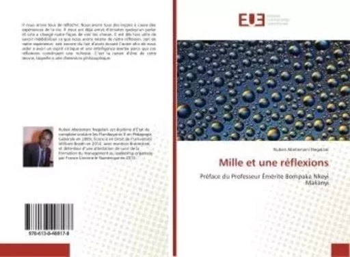 Mille et une reflexions - Ruben Negelani - UNIV EUROPEENNE