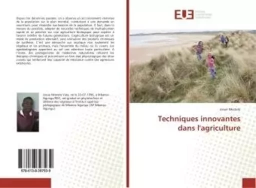 Techniques innovantes dans l'agriculture - Josue Nkotelo - UNIV EUROPEENNE