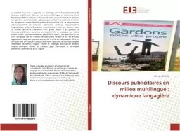 Discours publicitaires en milieu multilingue : dynamique langagiere