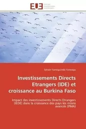 Investissements Directs Etrangers (IDE) et croissance au Burkina Faso