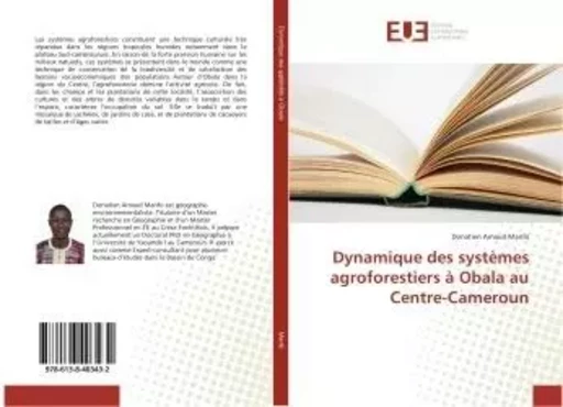 Dynamique des systèmes agroforestiers à Obala au Centre-Cameroun - Donatien Arnaud Manfo - UNIV EUROPEENNE