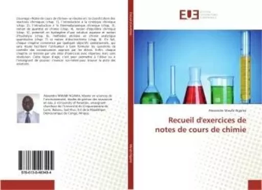 Recueil d'exercices de notes de cours de chimie - Alexandre Mwabi Ngama - UNIV EUROPEENNE