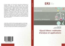 Glycol Ethers: méthodes d'analyse et applications