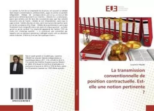 La transmission conventionnelle de position contractuelle. Est-elle une notion pertinente ? - Laurence Hibade - UNIV EUROPEENNE