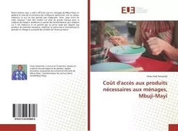 Coût d'accEs aux produits nécessaires aux ménages, Mbuji-Mayi