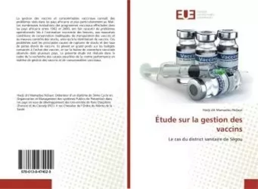 Etude sur la gestion des vaccins - Steven MANI - UNIV EUROPEENNE