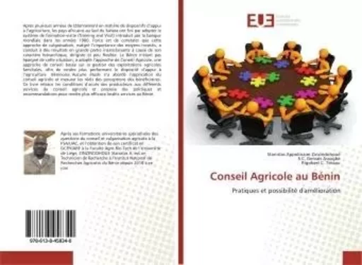 Conseil Agricole au Bénin - Stanislas Appolinaire Zinzindohoué - UNIV EUROPEENNE