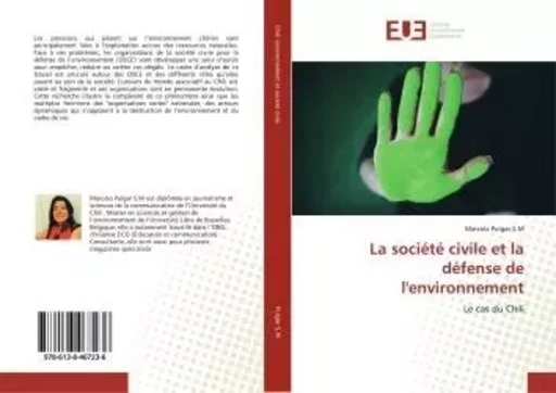 La société civile et la défense de l'environnement - Marcela Pulgar - UNIV EUROPEENNE