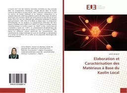 Elaboration et Caracterisation des Materiaux a Base du Kaolin Local