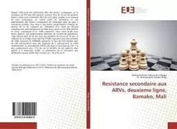 Resistance secondaire aux ARVs, deuxieme ligne, Bamako, Mali