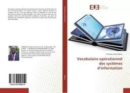 Vocabulaire operationnel des systemes d'information