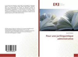 Pour une jurilinguistique administrative