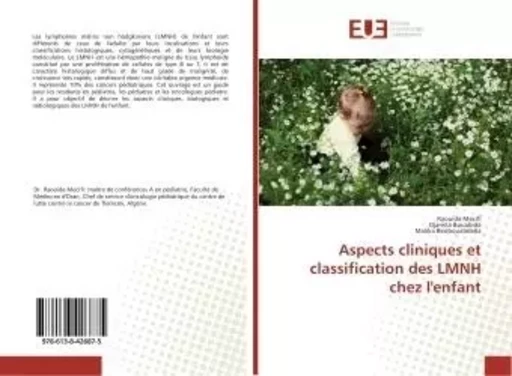 Aspects cliniques et classification des LMNH chez l'enfant - Raouida Mecifi, - UNIV EUROPEENNE