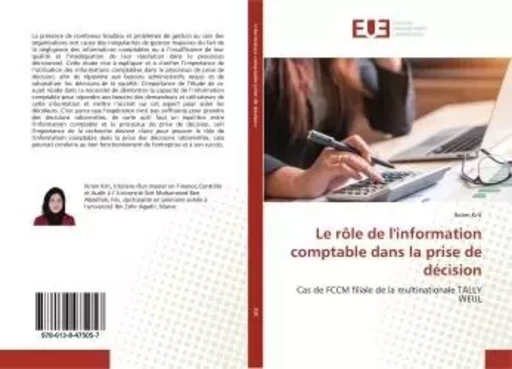 Le rôle de l'information comptable dans la prise de décision - Ikram Krit - UNIV EUROPEENNE