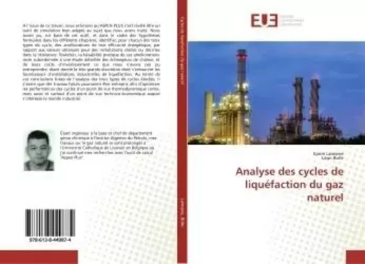 Analyse des cycles de liquéfaction du gaz naturel - Karim Laimene - UNIV EUROPEENNE