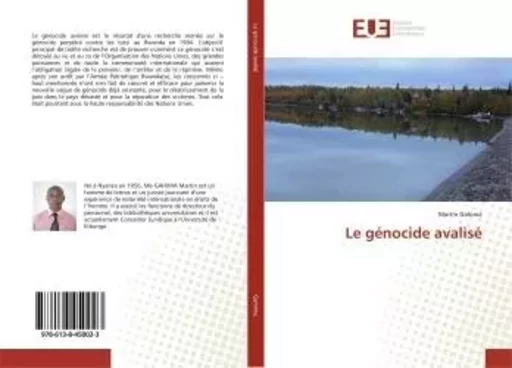 Le génocide avalisé - Martin Gahima - UNIV EUROPEENNE